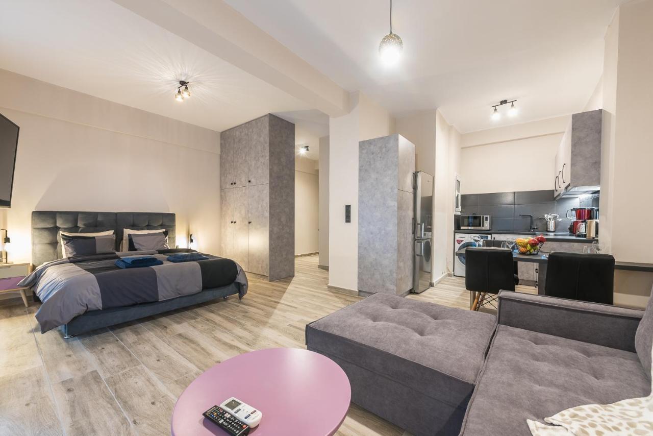 Modern Apartment Downtown Athen Eksteriør billede